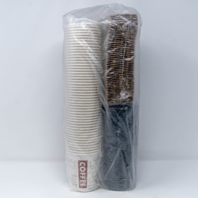 Hot Coffee Cups Kit 50s 12z