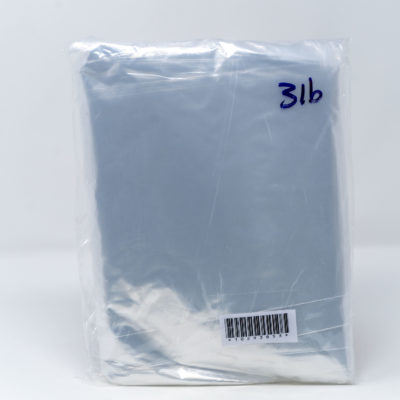 Plastic Bags Clear 3lbs 8×13
