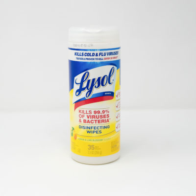 Lysol Disin Wipes Lem&lim 35ct