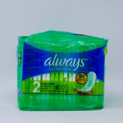 Always Ult Thin Long 20 Pads