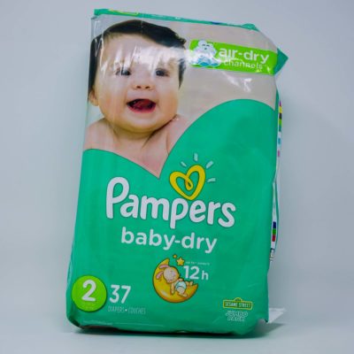 Pampers Air Dry Sz 2 37ct