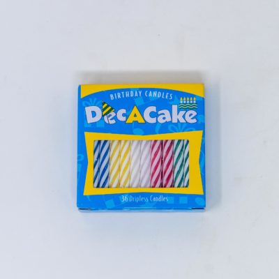 Decacake Birthday Candles 36s