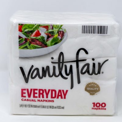 Vanity Fair 2p Din Napkin 100