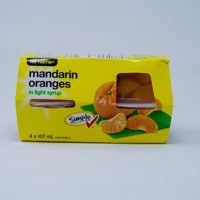 Pc Mandarin Oranges 4/107ml